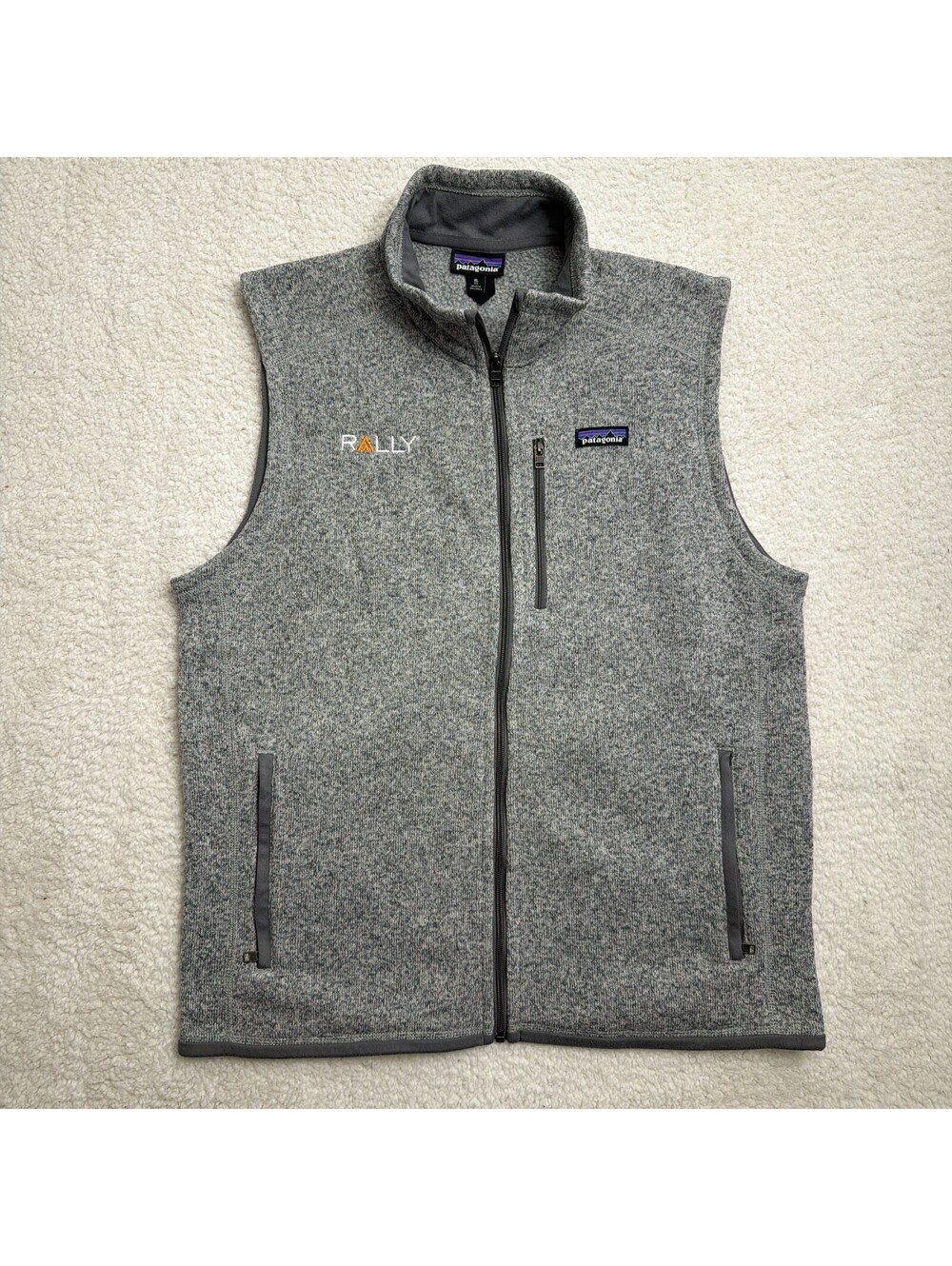 Patagonia Better Sweater Vest Mens XL Gray Full Zip Knit Fleece 25882 Grey